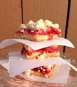 Terry Berries | Strawberry Crumble Bars