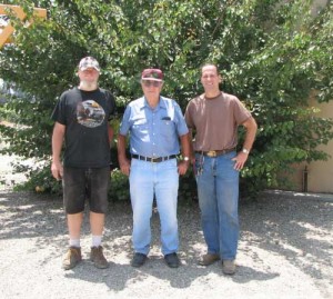 Terry Berries | Brothers Joe and Ed Terry stand to the left and right of their father Joe, respectively